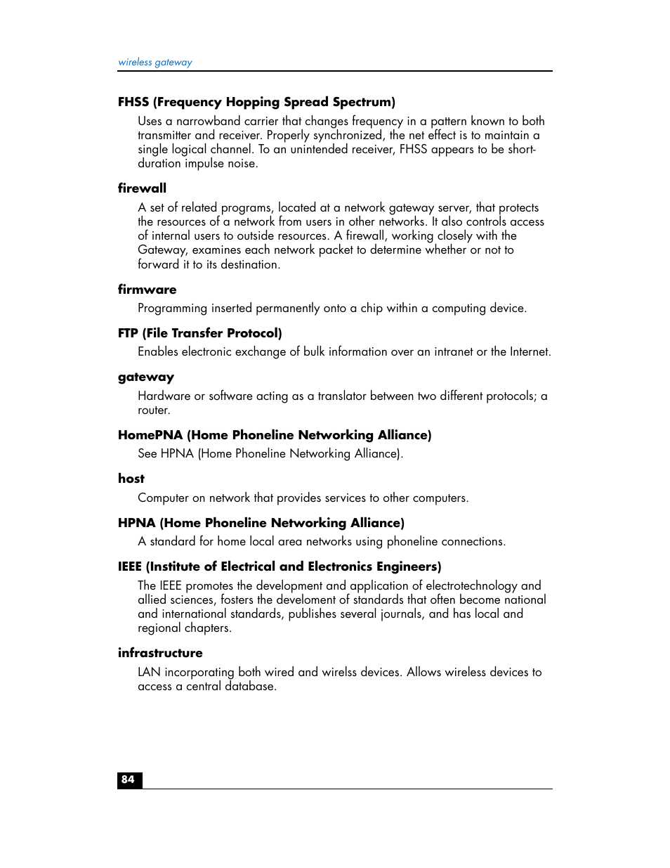 HP hn200w User Manual | Page 84 / 94