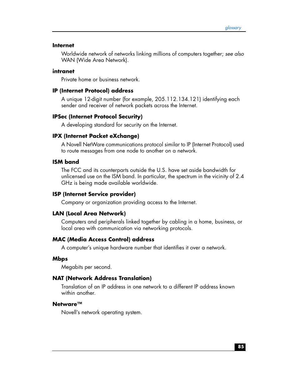 HP hn200w User Manual | Page 85 / 94
