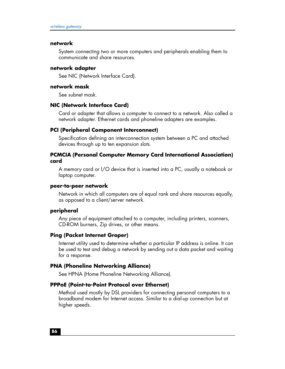 HP hn200w User Manual | Page 86 / 94