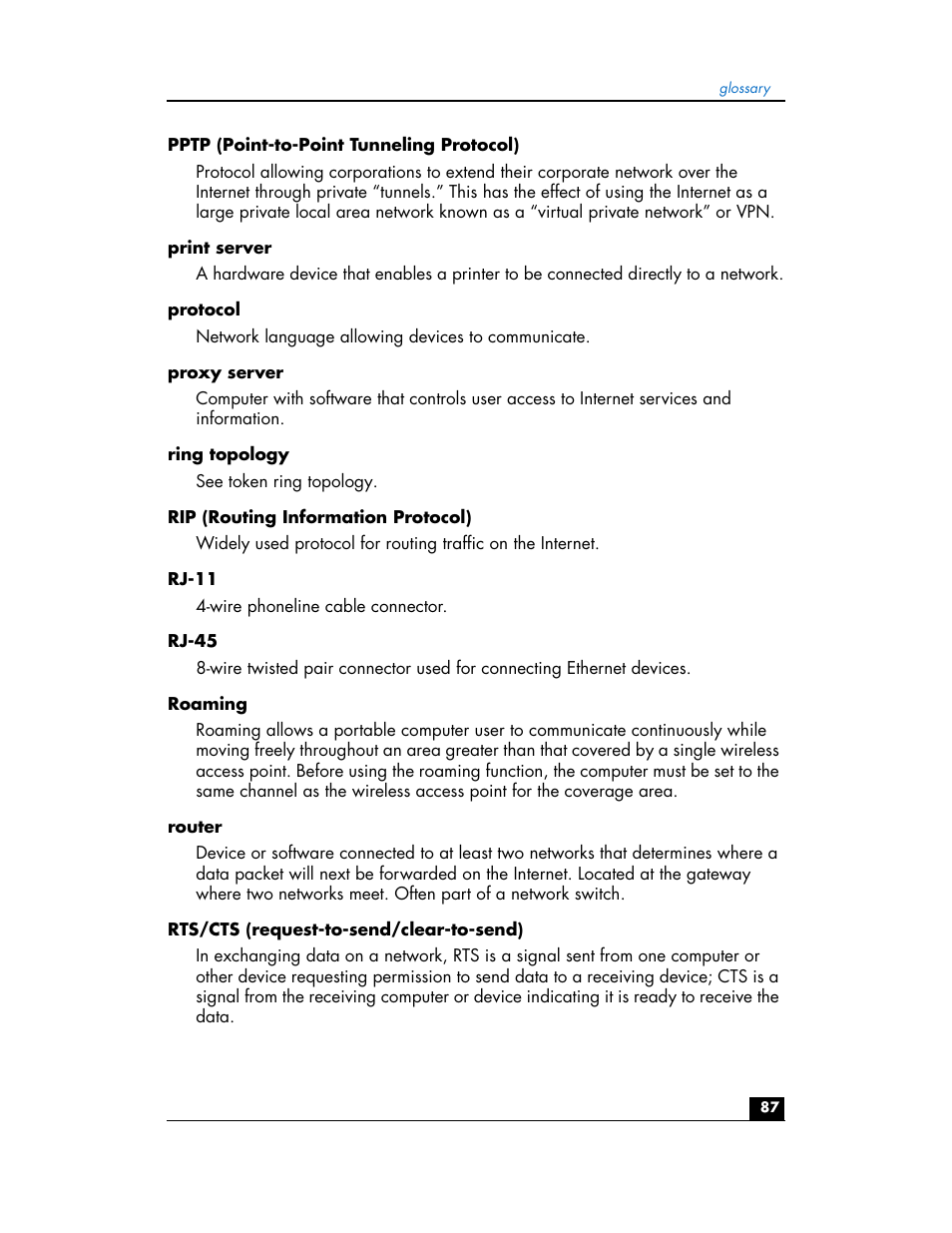 HP hn200w User Manual | Page 87 / 94