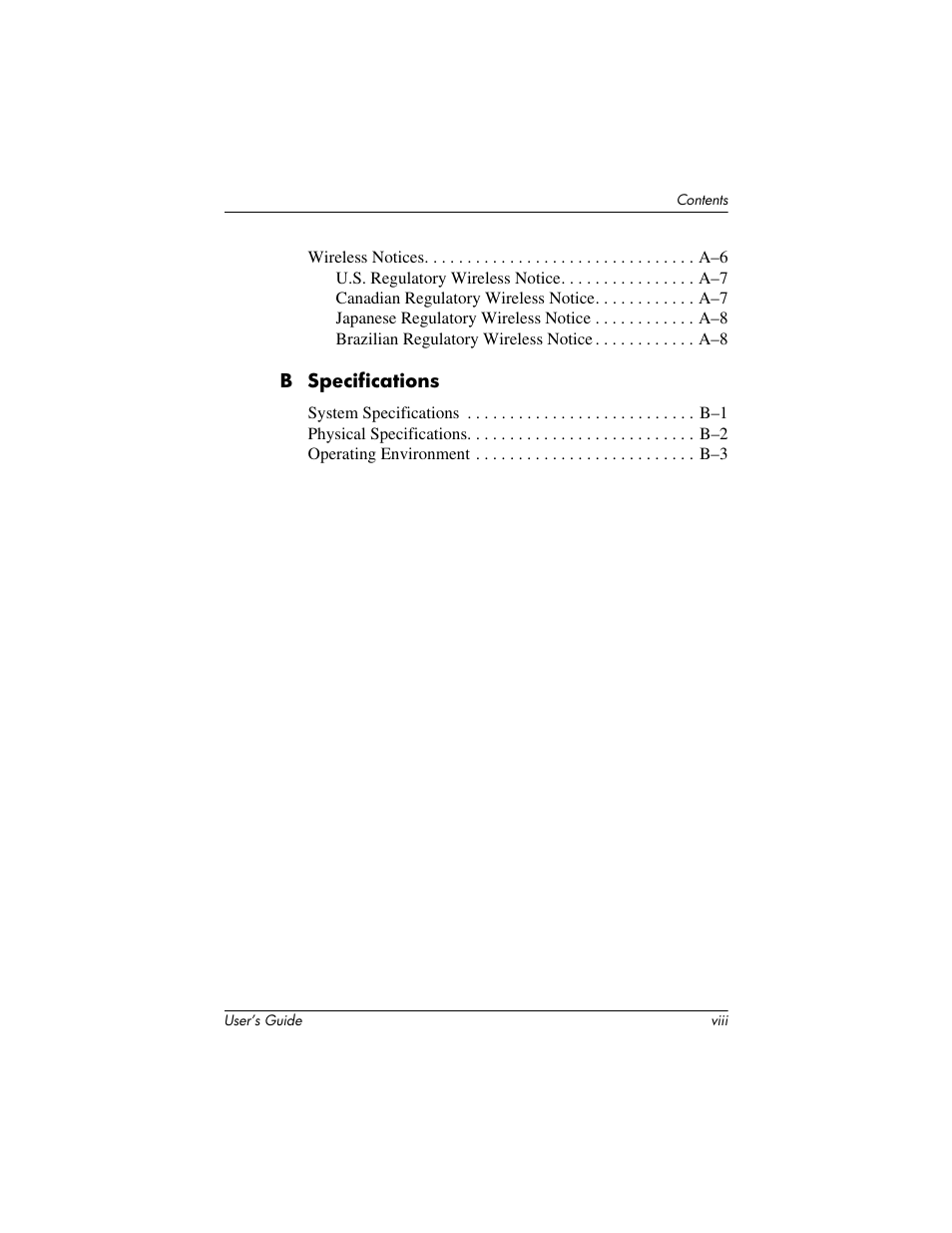 HP h4000 User Manual | Page 8 / 141