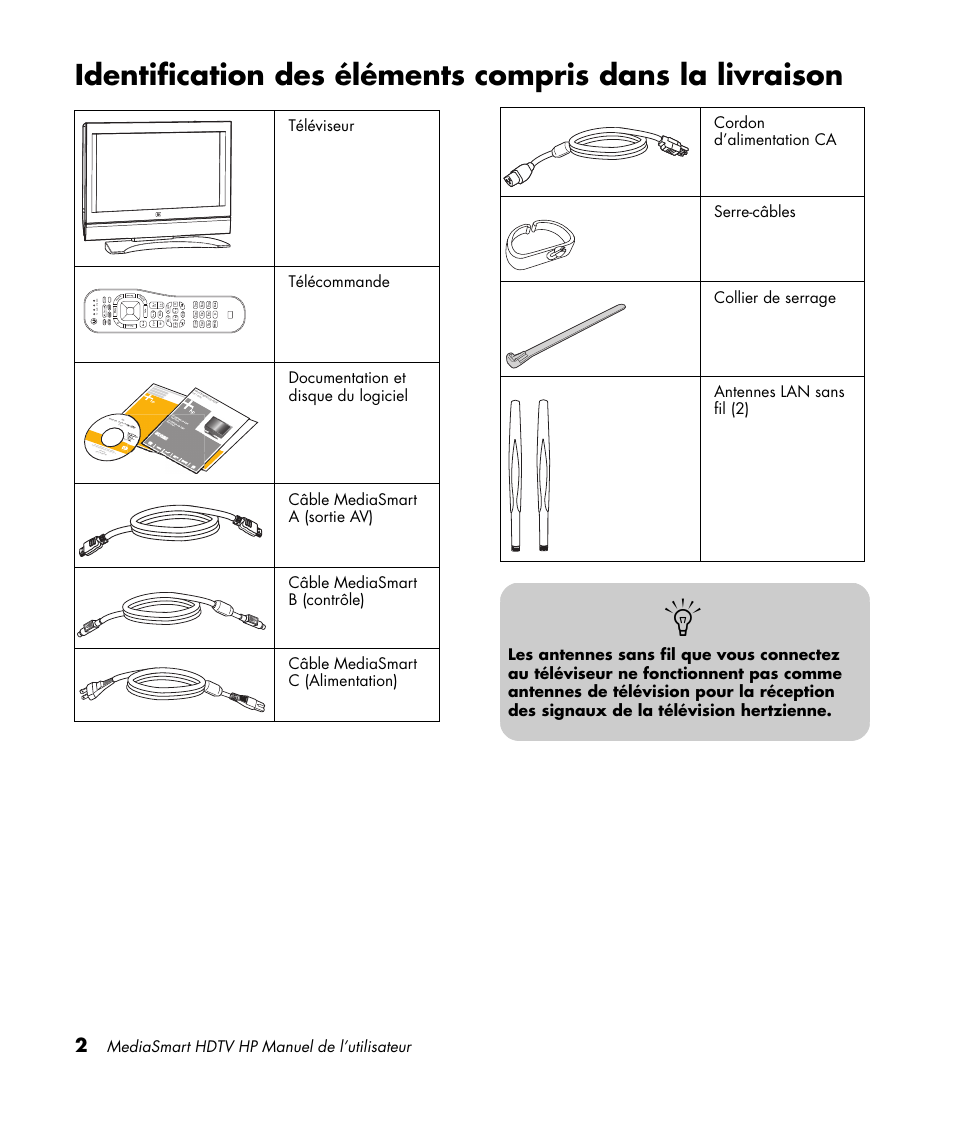 Mediasmart hdtv hp manuel de l’utilisateur, Tv aud stb dvd options cc aspect sap, Pa g e | Con nect yo, User’ s guide | HP MediaSmart SLC3760N User Manual | Page 116 / 310