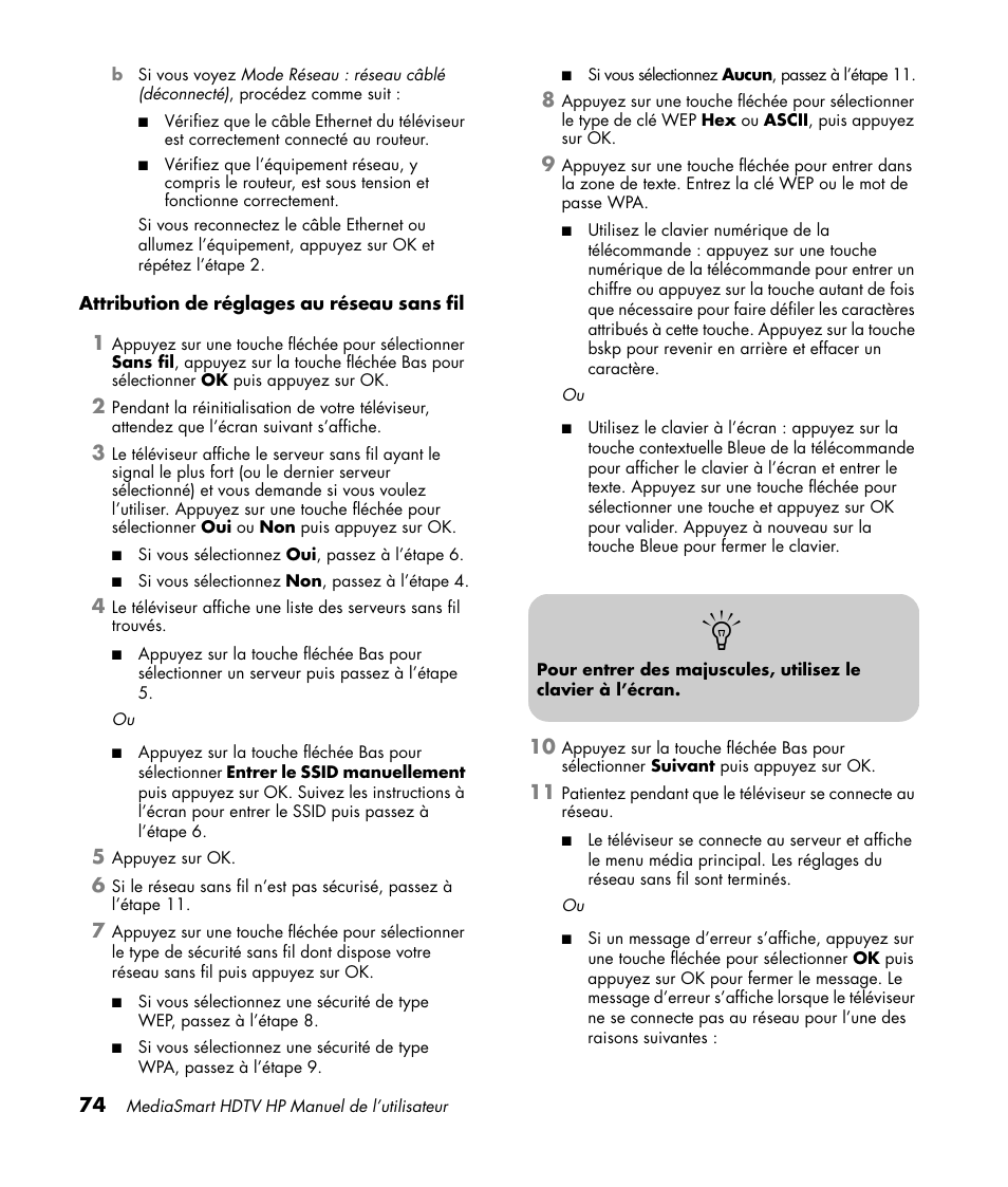 HP MediaSmart SLC3760N User Manual | Page 188 / 310