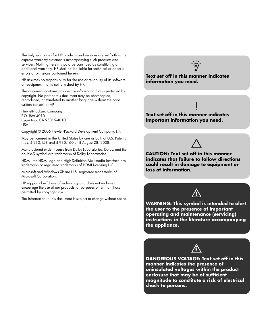 HP MediaSmart SLC3760N User Manual | Page 2 / 310