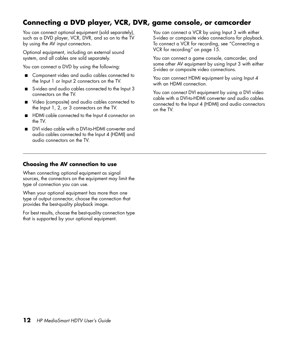 HP MediaSmart SLC3760N User Manual | Page 24 / 310