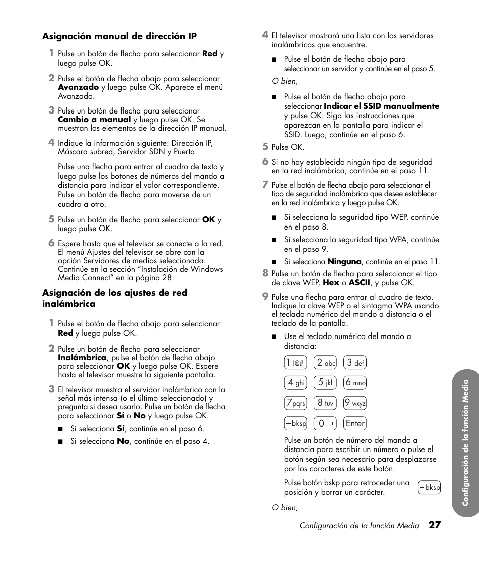 HP MediaSmart SLC3760N User Manual | Page 245 / 310