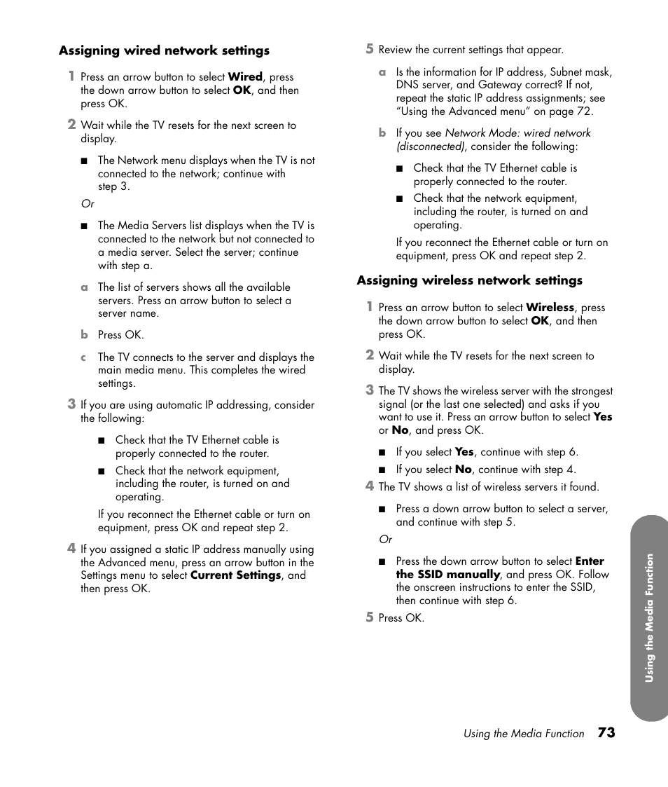 HP MediaSmart SLC3760N User Manual | Page 85 / 310