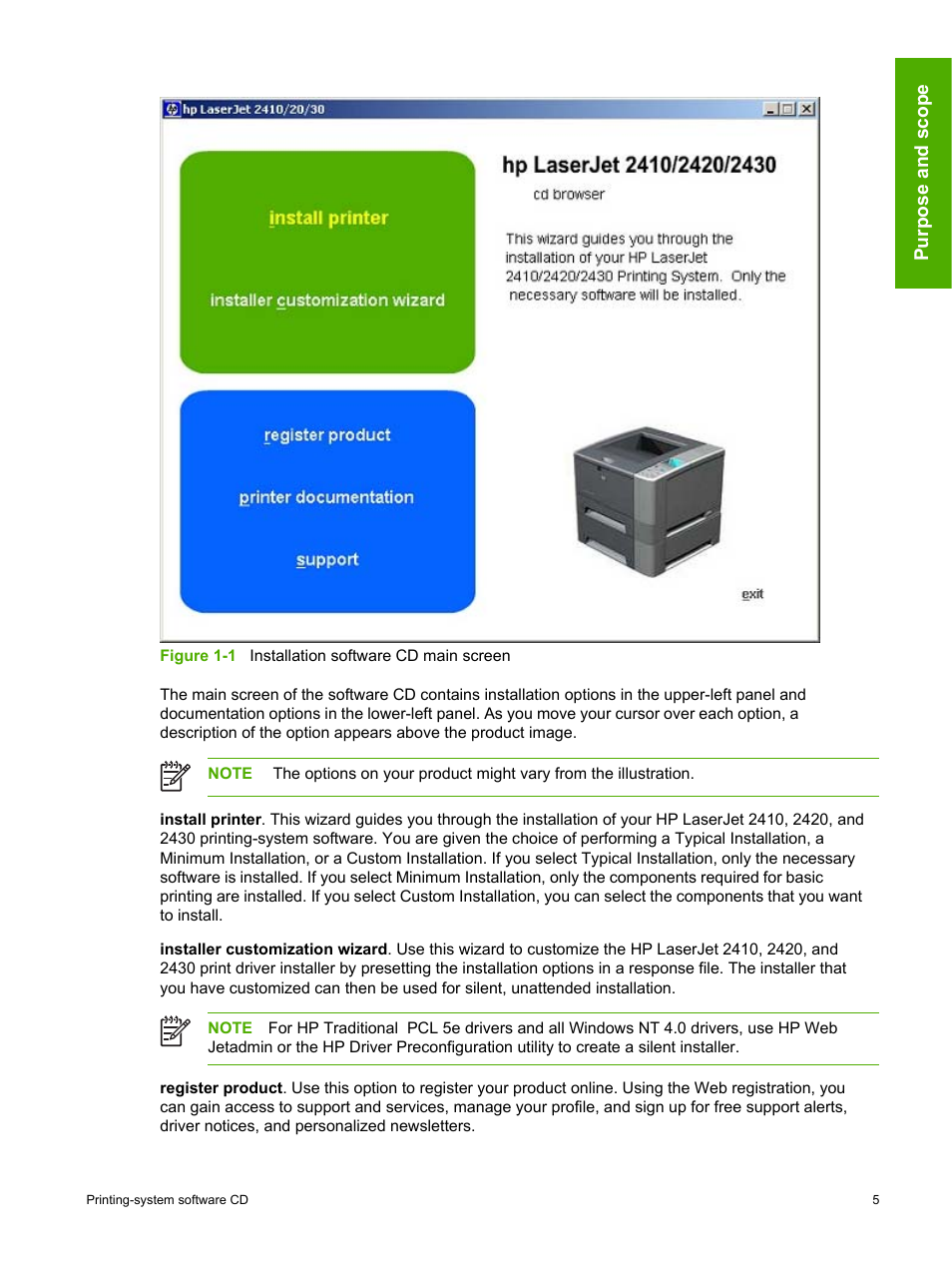 HP 2420 User Manual | Page 21 / 334