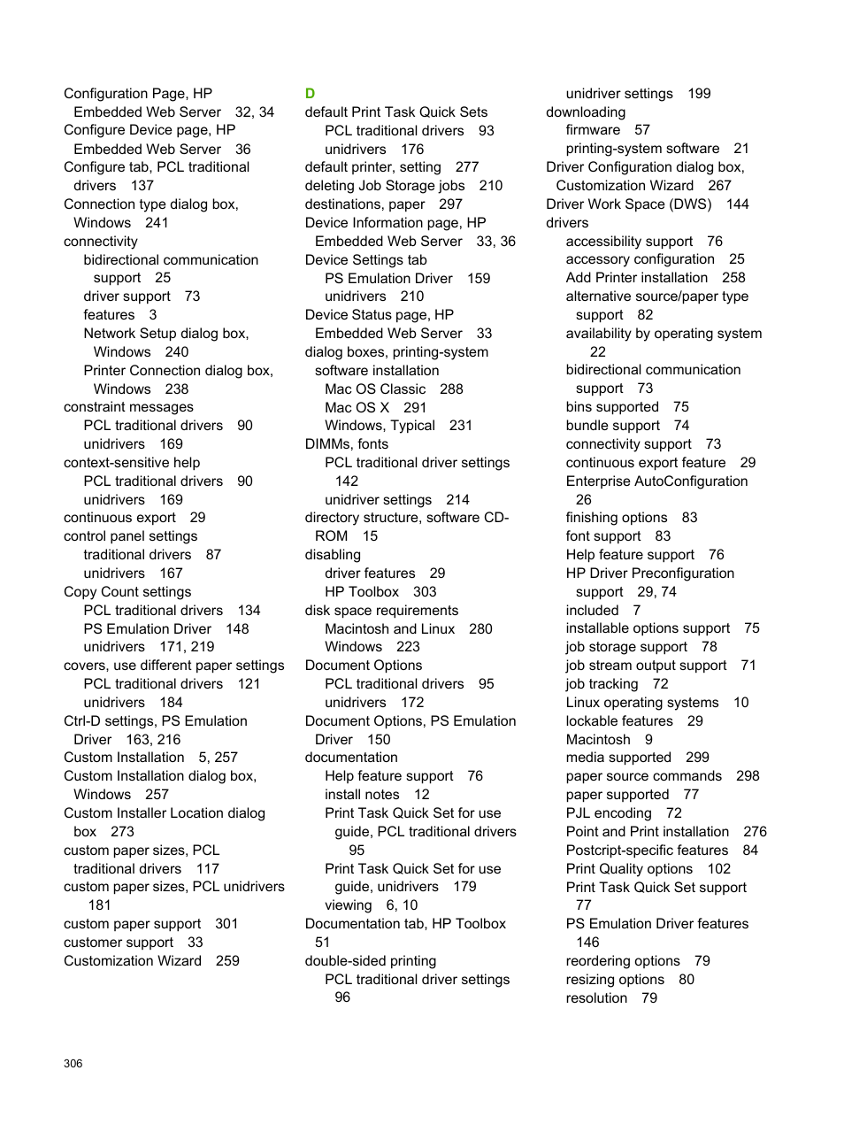 HP 2420 User Manual | Page 322 / 334