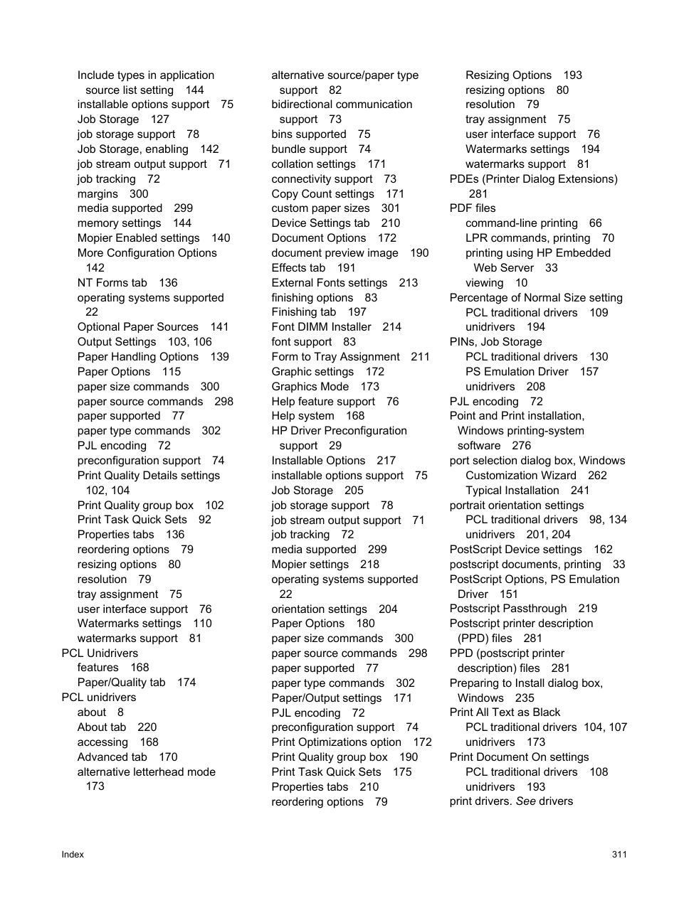 HP 2420 User Manual | Page 327 / 334