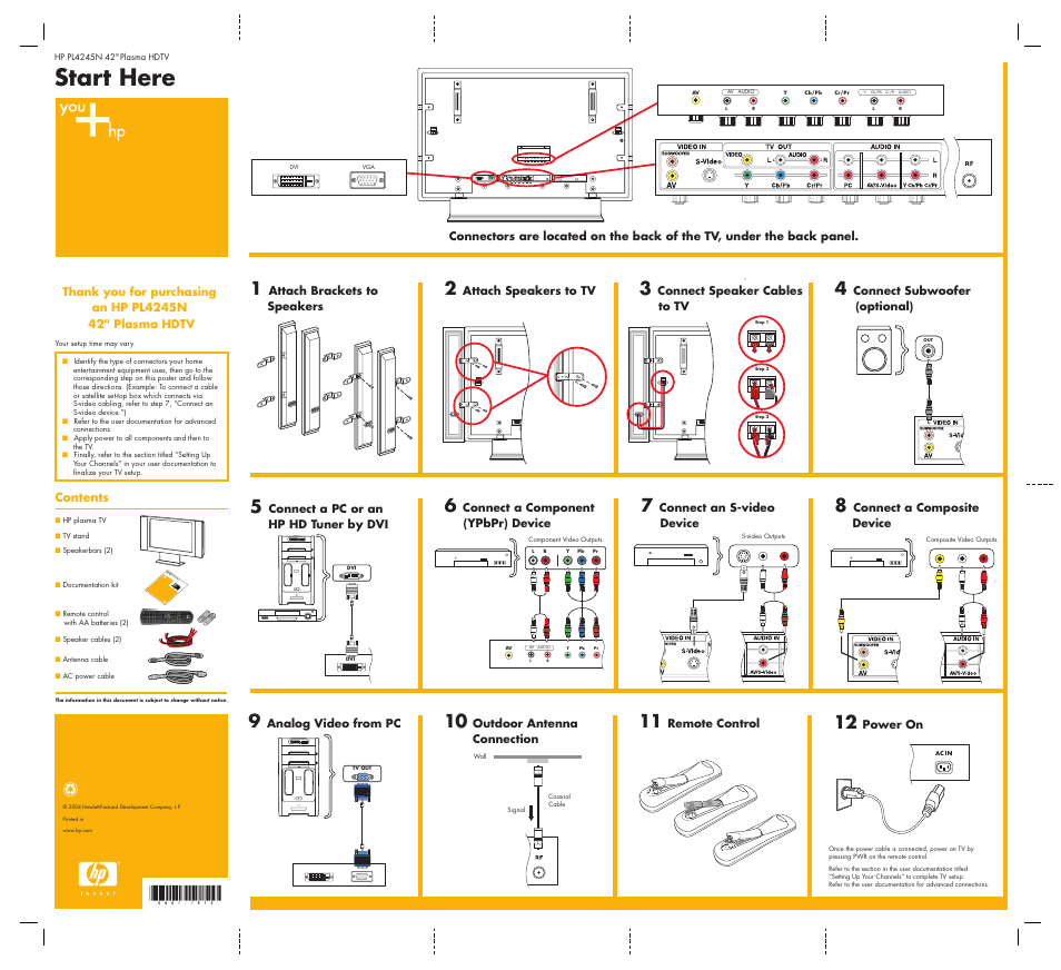 HP PL4245N User Manual | 1 page