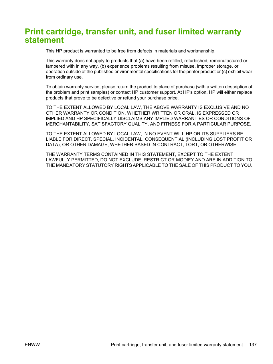 HP 2700 User Manual | Page 147 / 182