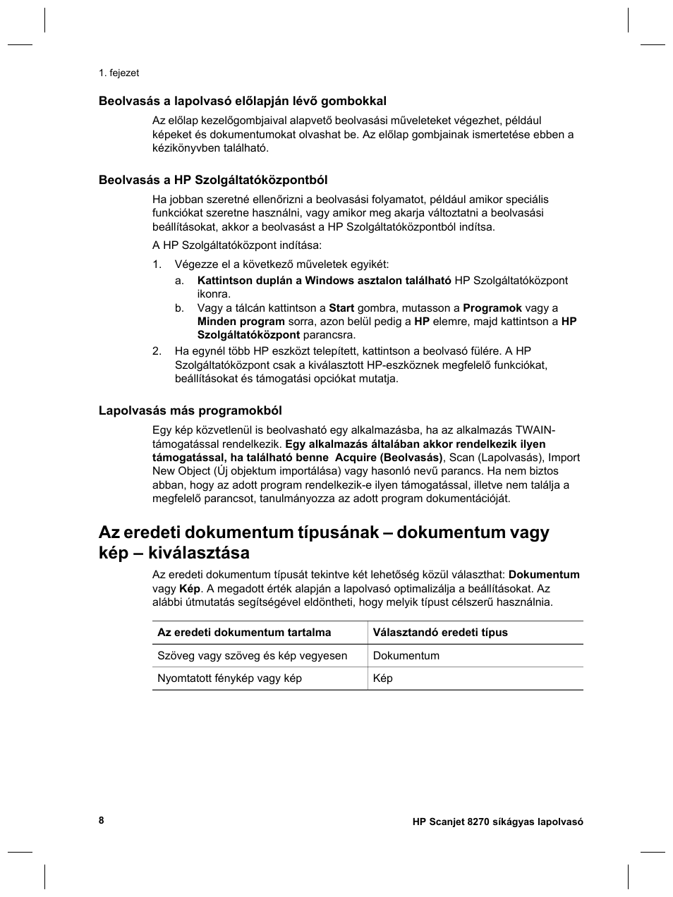 HP Scanjet 8270 User Manual | Page 172 / 332