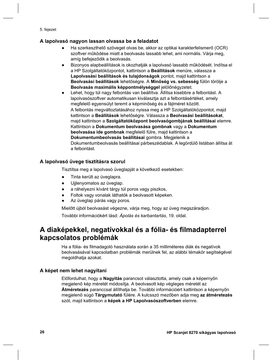 HP Scanjet 8270 User Manual | Page 190 / 332