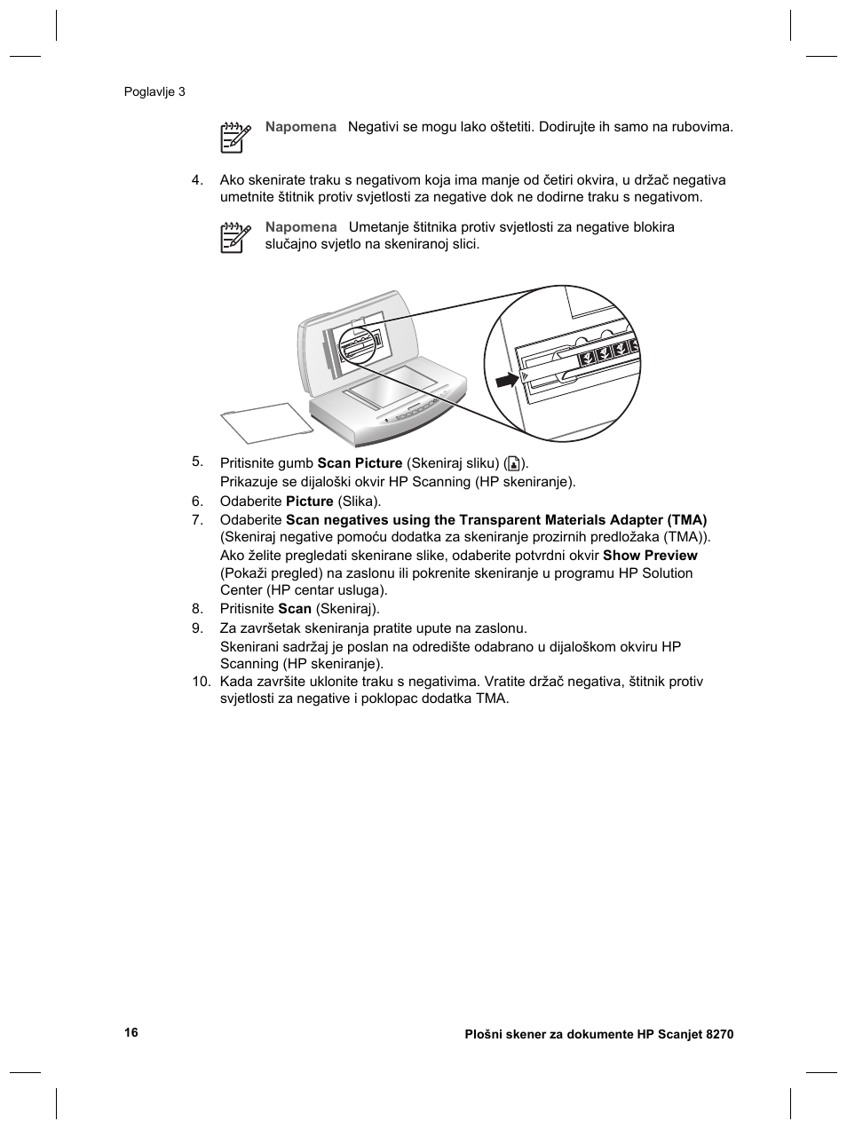 HP Scanjet 8270 User Manual | Page 280 / 332