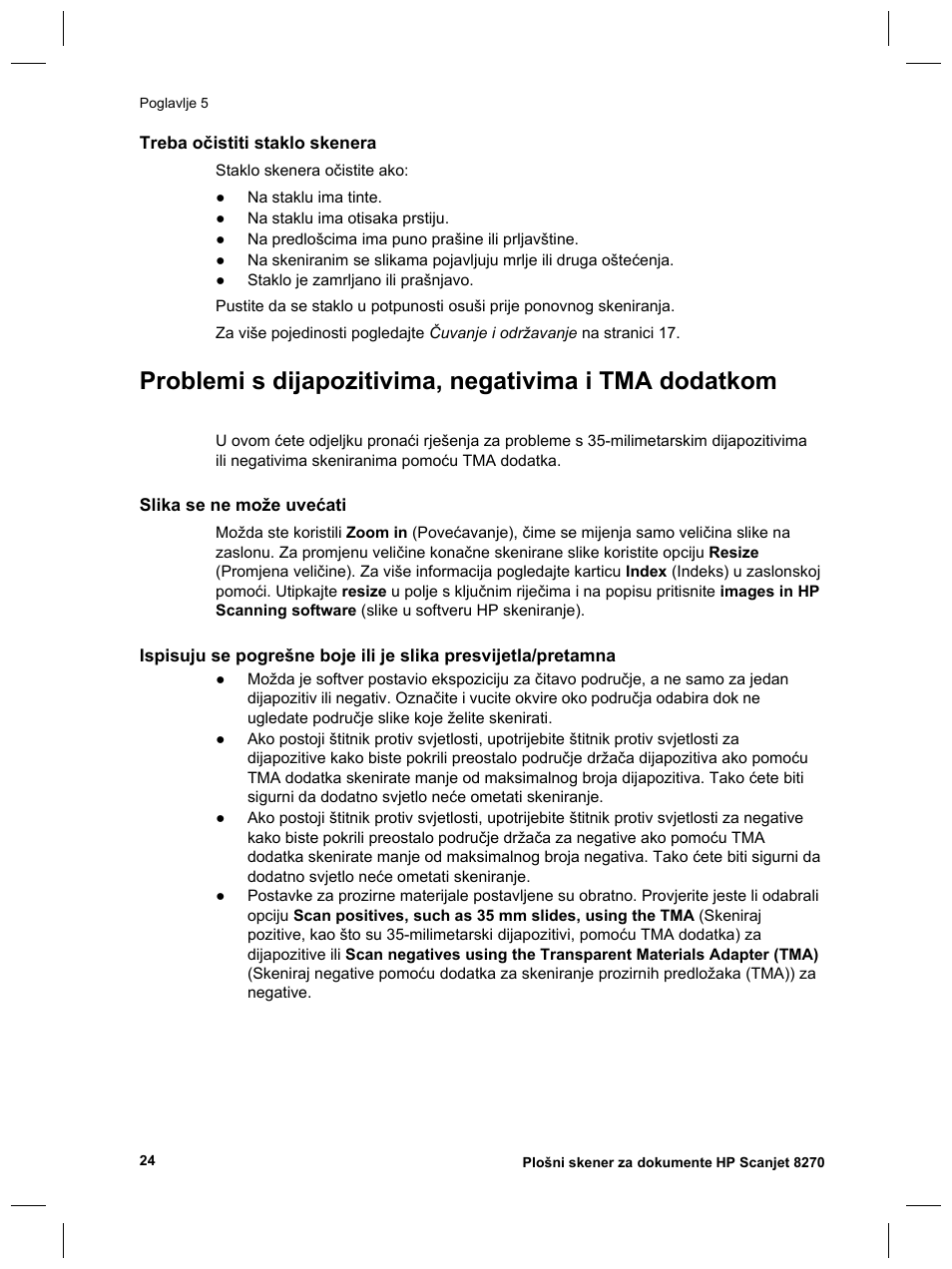 HP Scanjet 8270 User Manual | Page 288 / 332