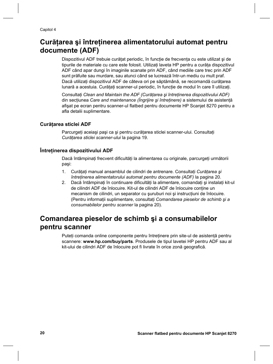 HP Scanjet 8270 User Manual | Page 314 / 332