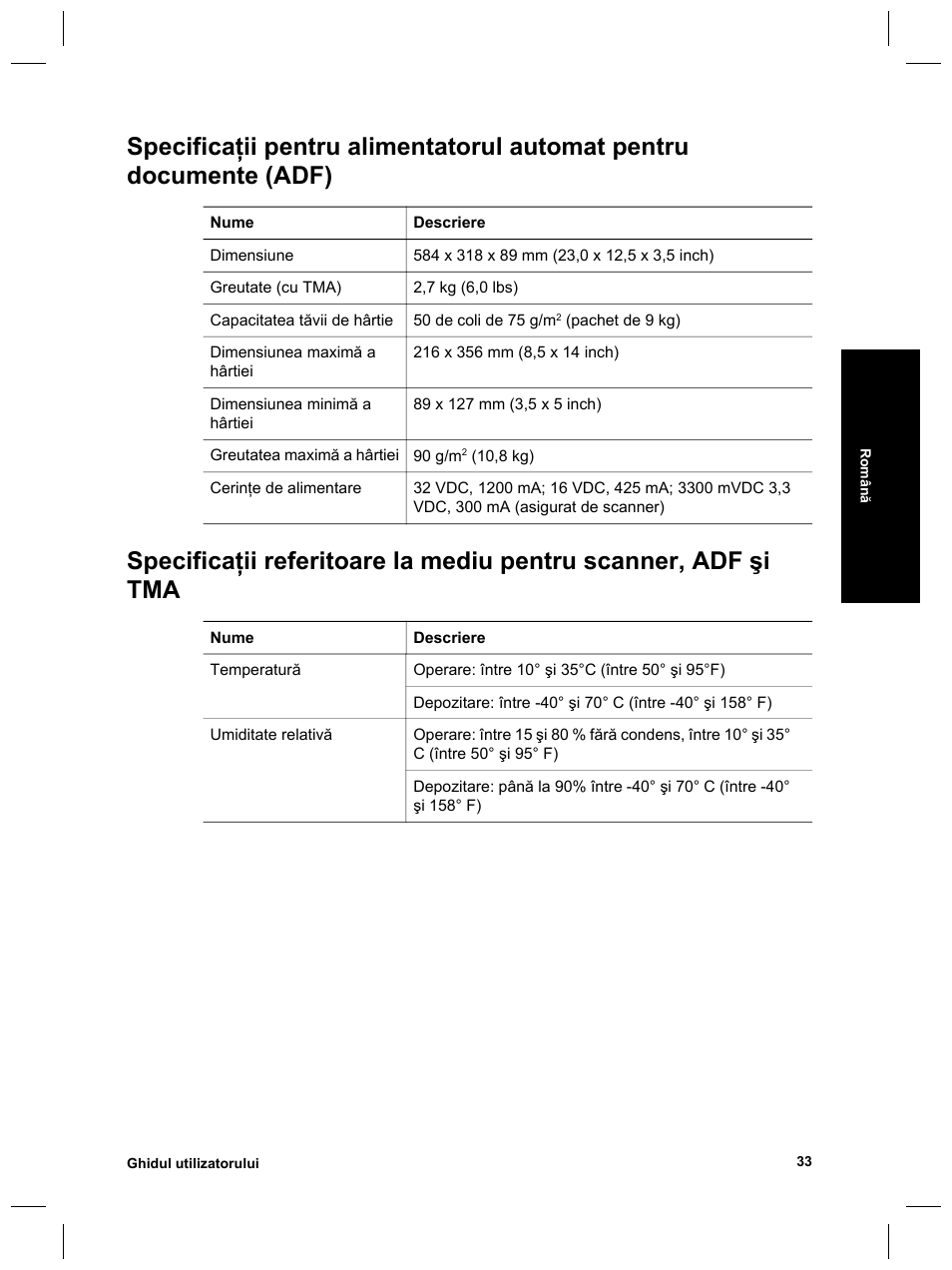 HP Scanjet 8270 User Manual | Page 327 / 332