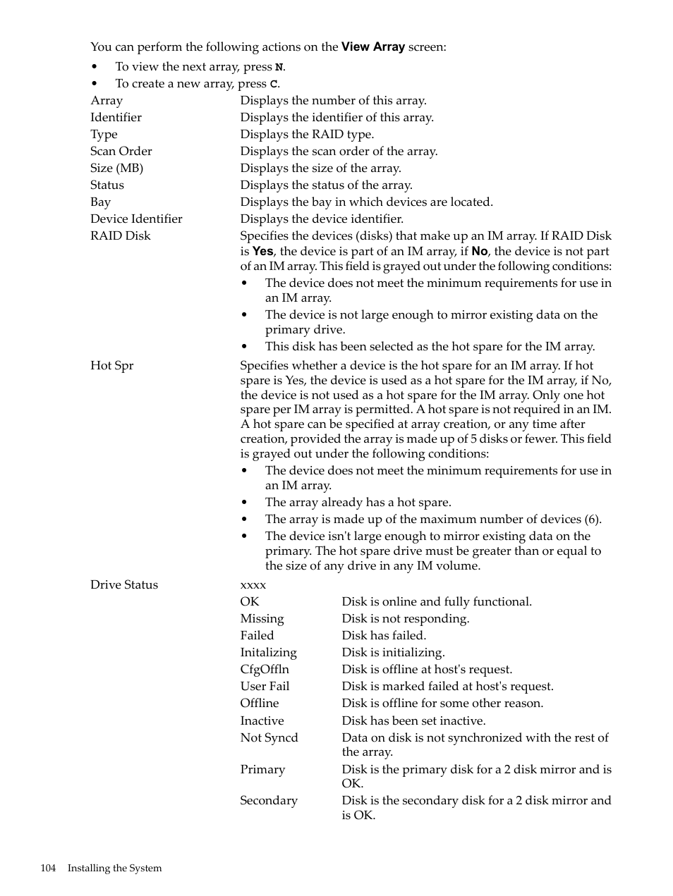 HP INTEGRITY RX3600 User Manual | Page 104 / 356