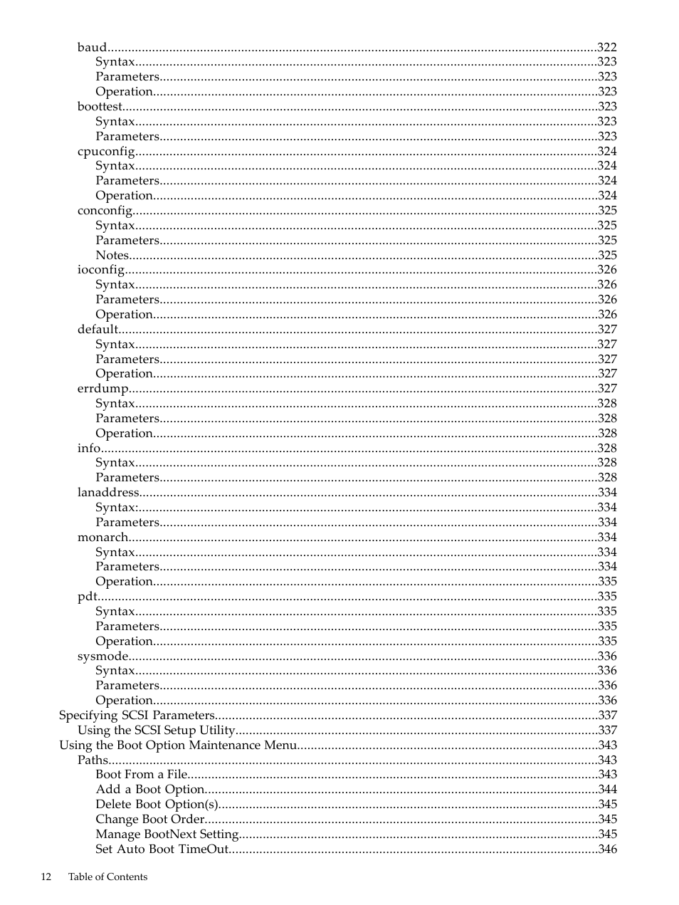 HP INTEGRITY RX3600 User Manual | Page 12 / 356