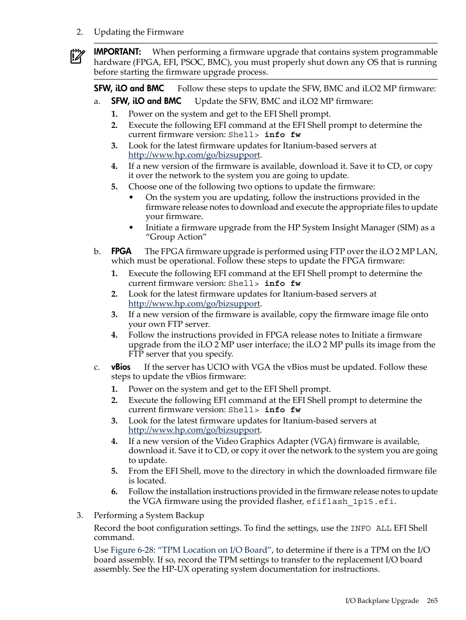 HP INTEGRITY RX3600 User Manual | Page 265 / 356