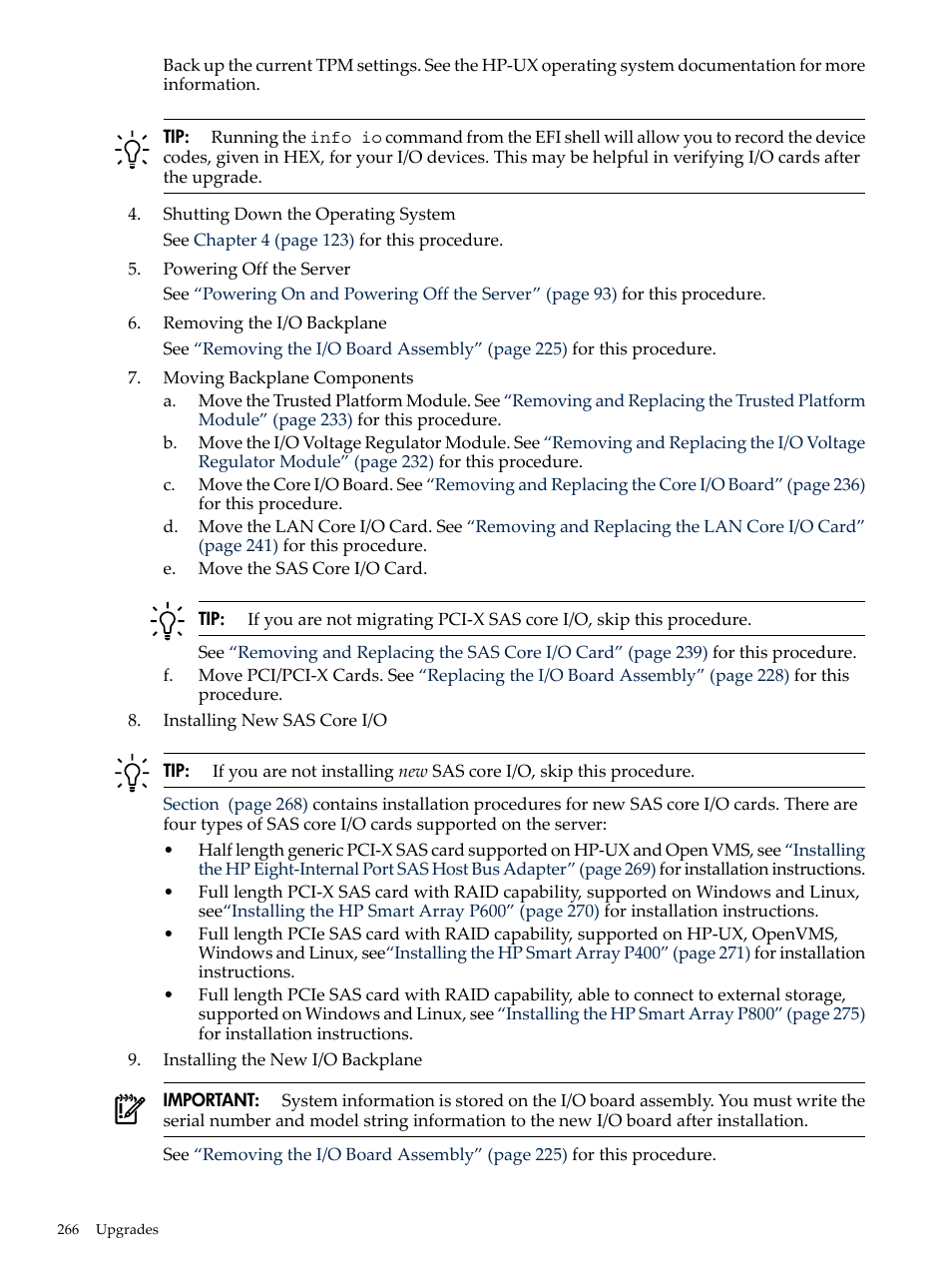 HP INTEGRITY RX3600 User Manual | Page 266 / 356