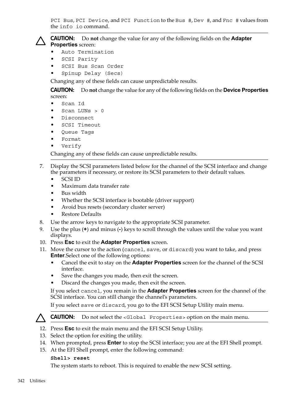 HP INTEGRITY RX3600 User Manual | Page 342 / 356