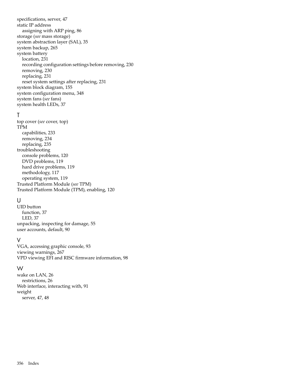 HP INTEGRITY RX3600 User Manual | Page 356 / 356