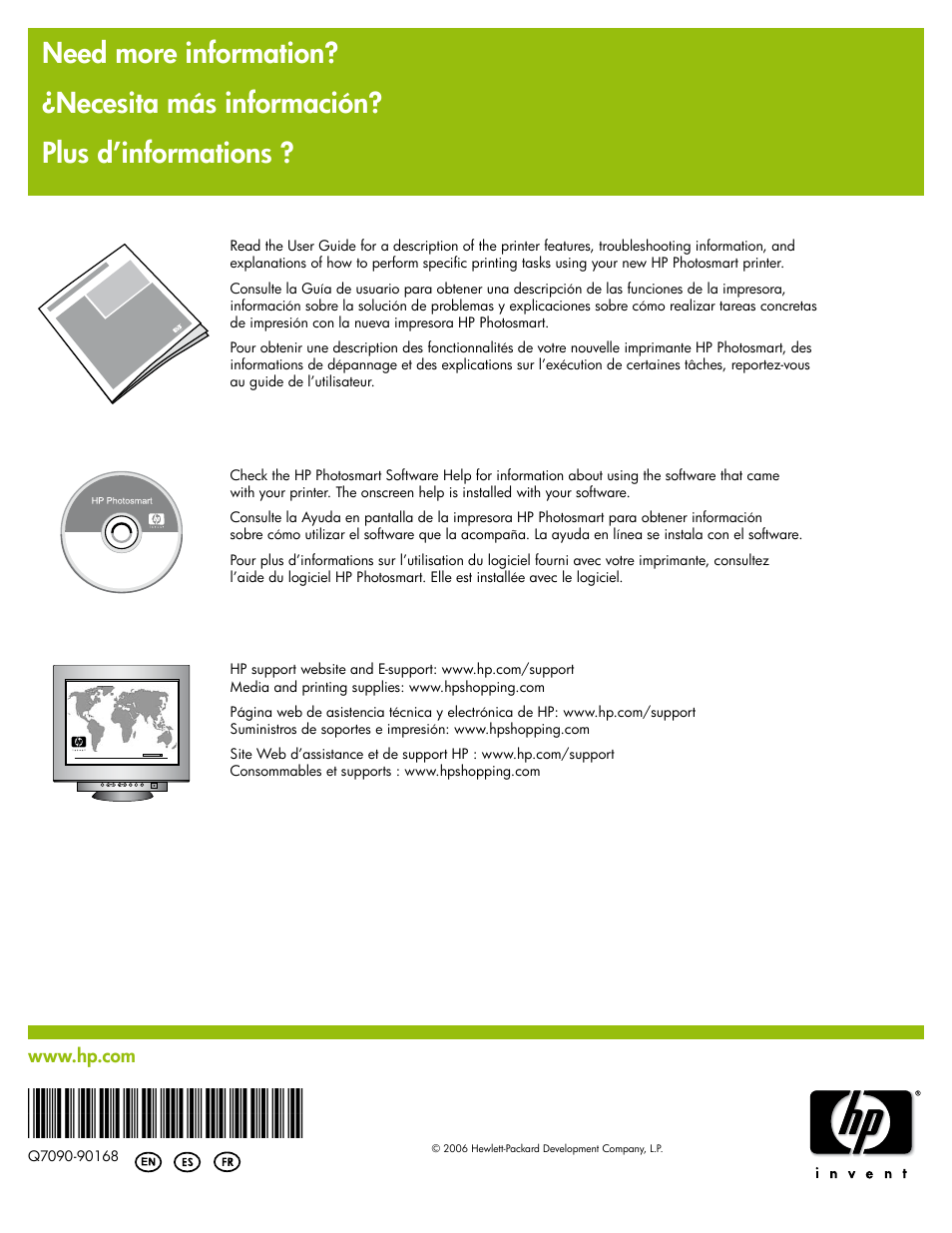 HP D5155 User Manual | Page 16 / 16