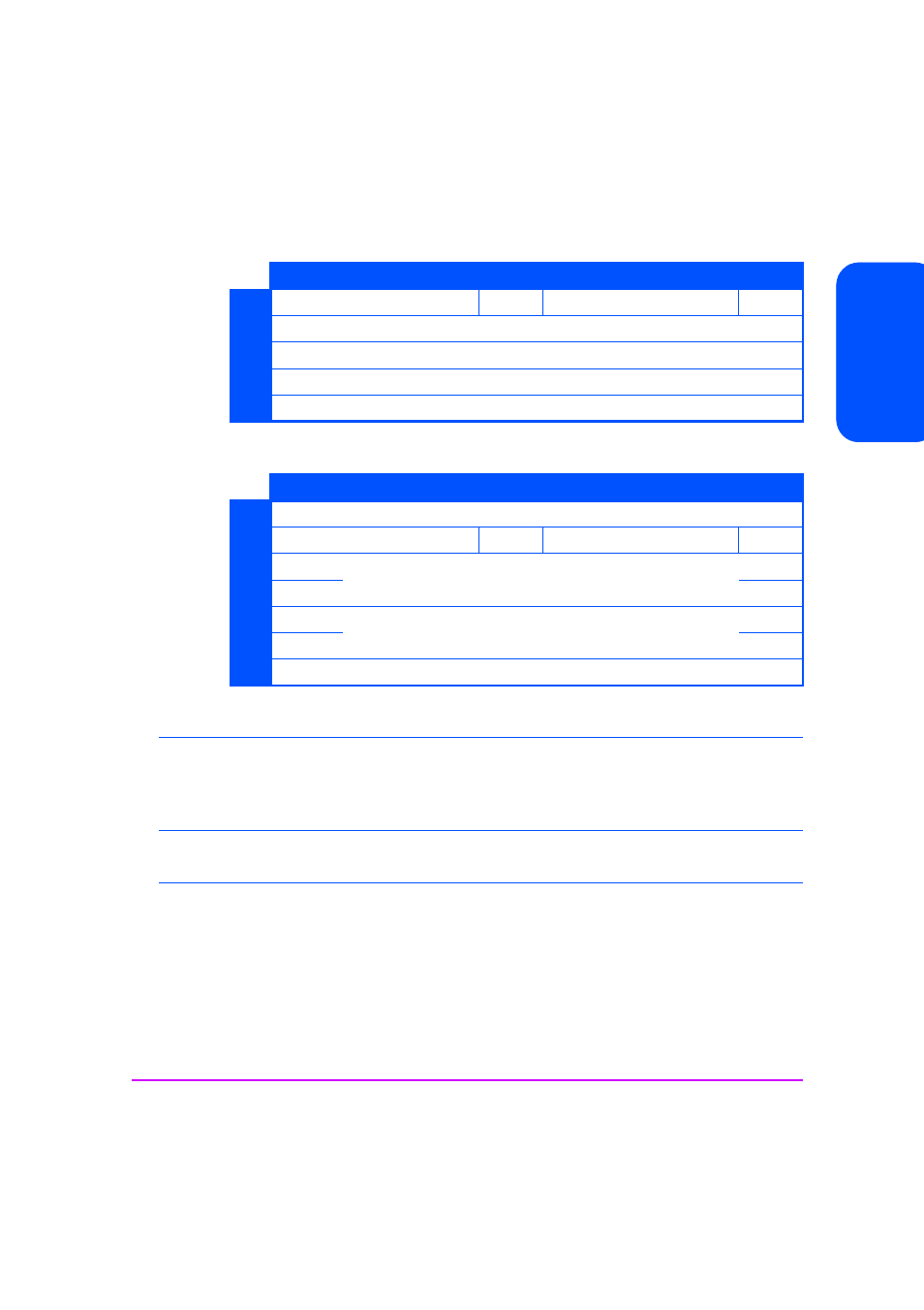 Cdb fields: specific status | HP C737990900 User Manual | Page 73 / 174