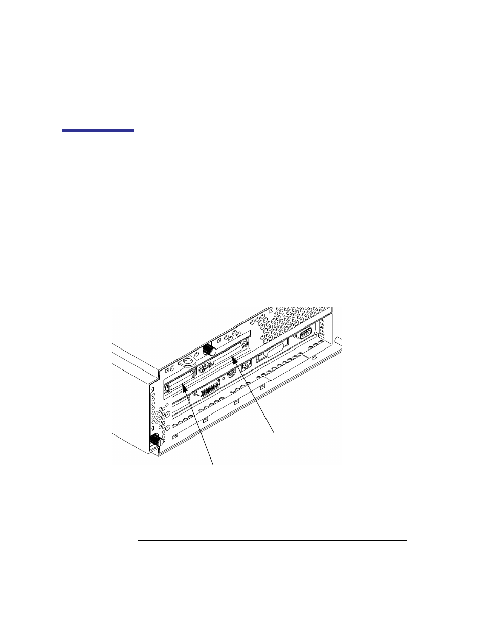 Connecting to the scsi ports | HP B180L User Manual | Page 204 / 256