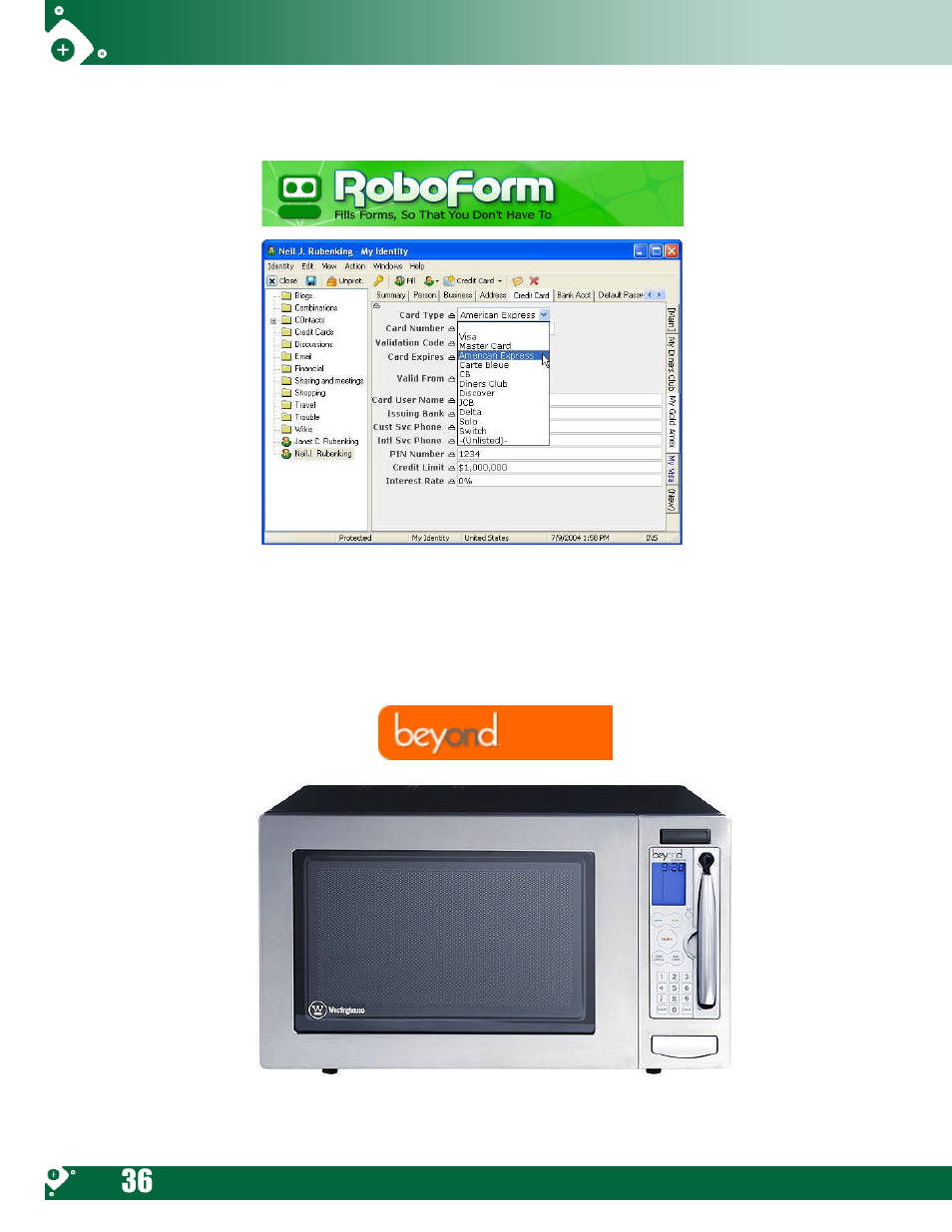 Product reviews, Salton beyond microwave oven roboform pro 6.0 | HP dc7600 User Manual | Page 5 / 8