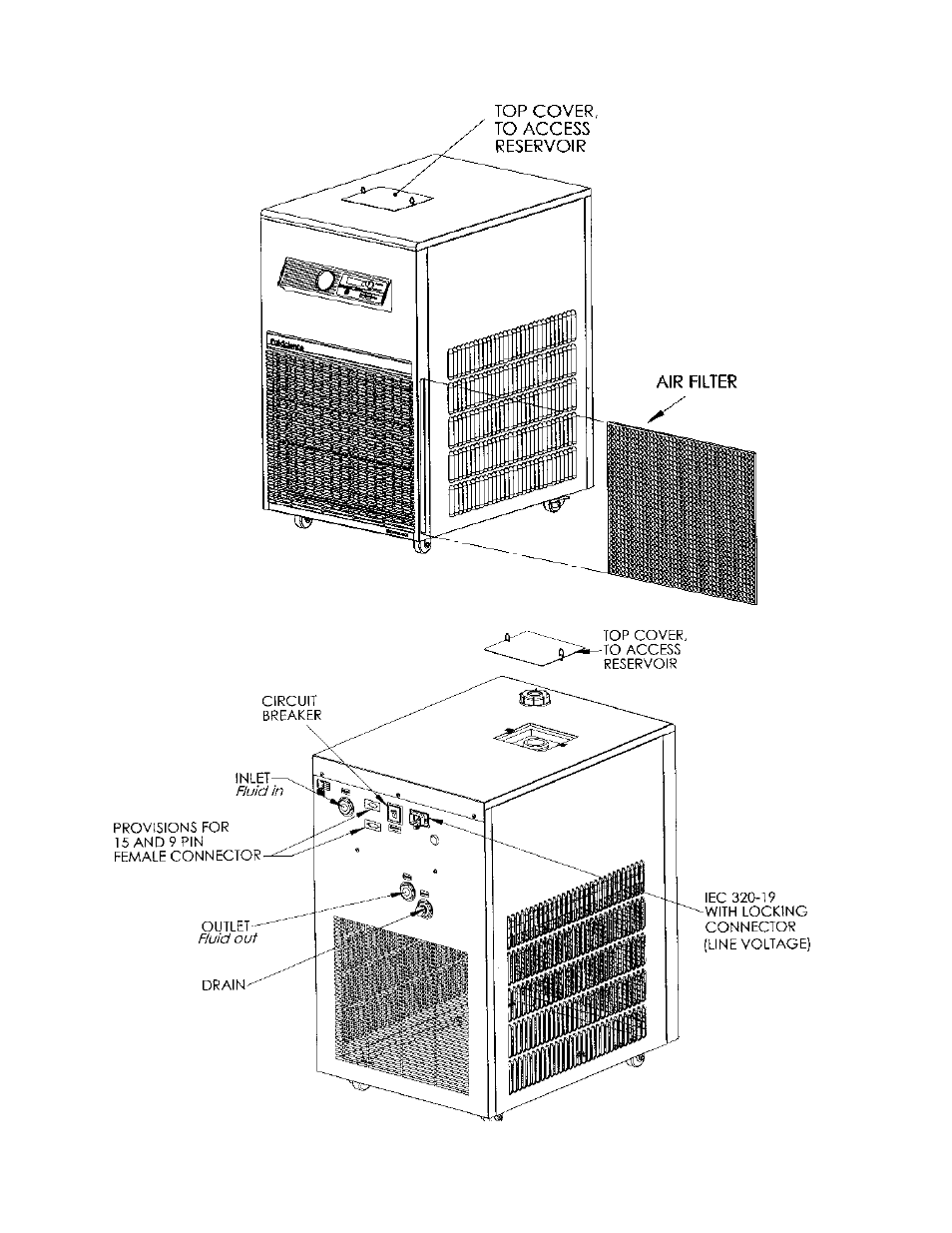 HP Refrigerated Recirculating Chillers User Manual | Page 12 / 14