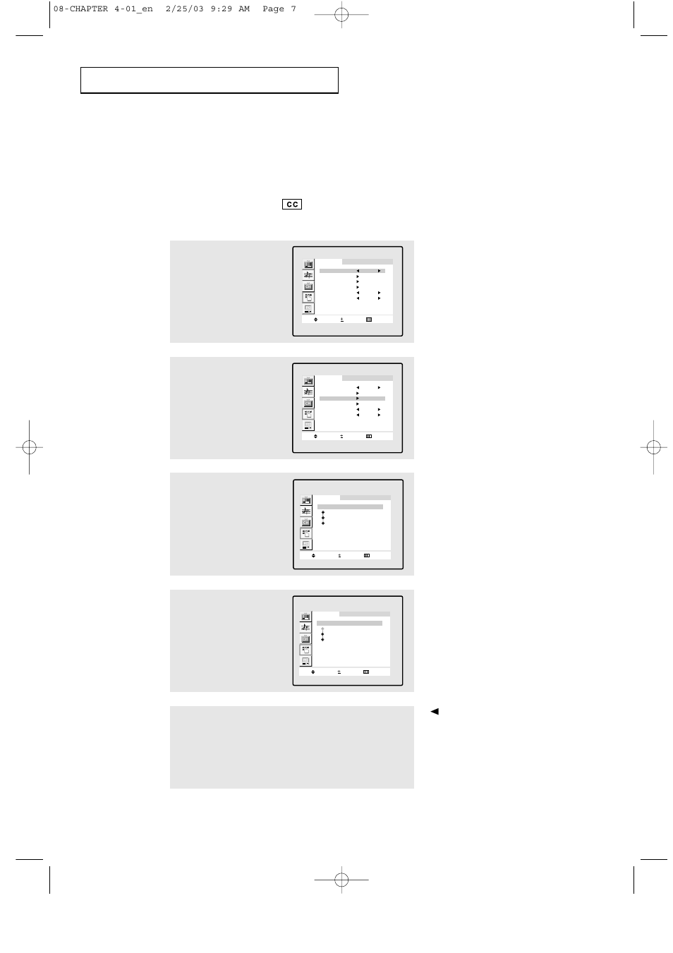 Viewing closed captions | HP LTN1565 User Manual | Page 37 / 61