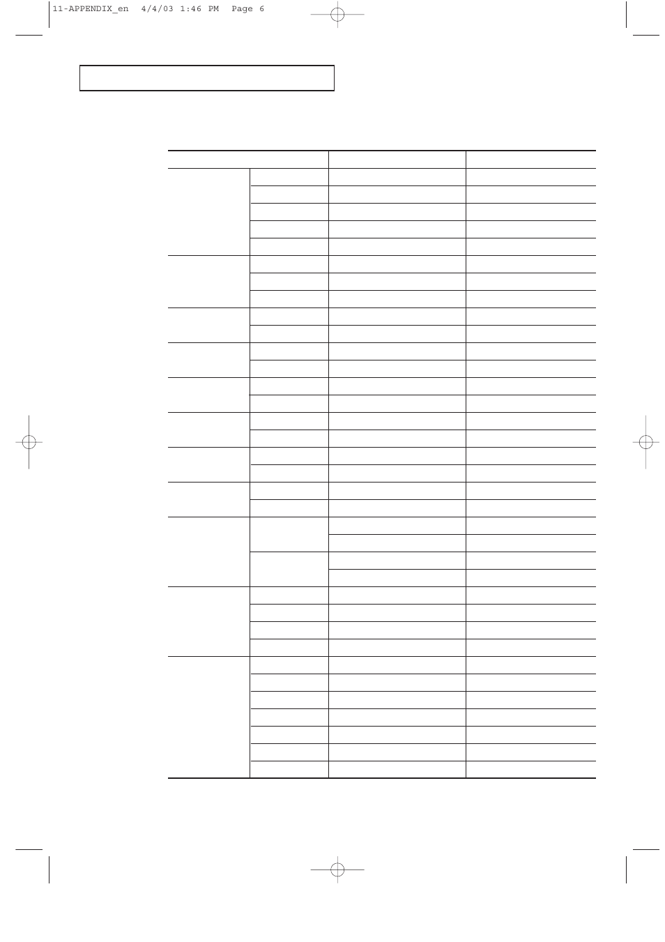 Specifications | HP LTN1565 User Manual | Page 60 / 61