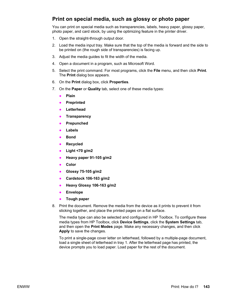 HP 2830 User Manual | Page 159 / 334