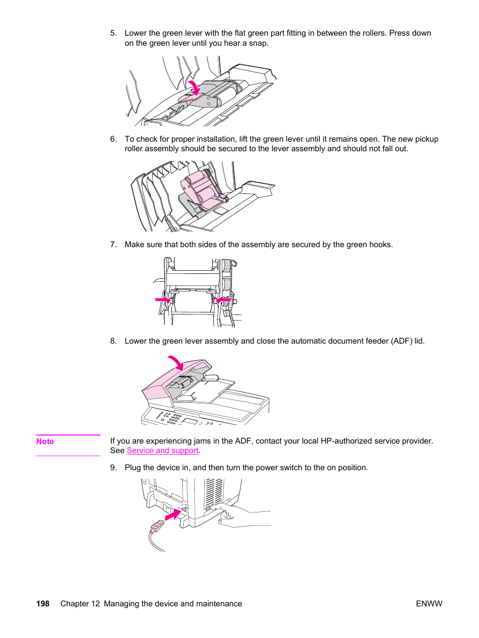 HP 2830 User Manual | Page 214 / 334