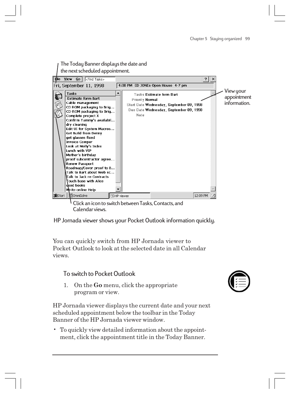 HP Jornada 820 User Manual | Page 103 / 178