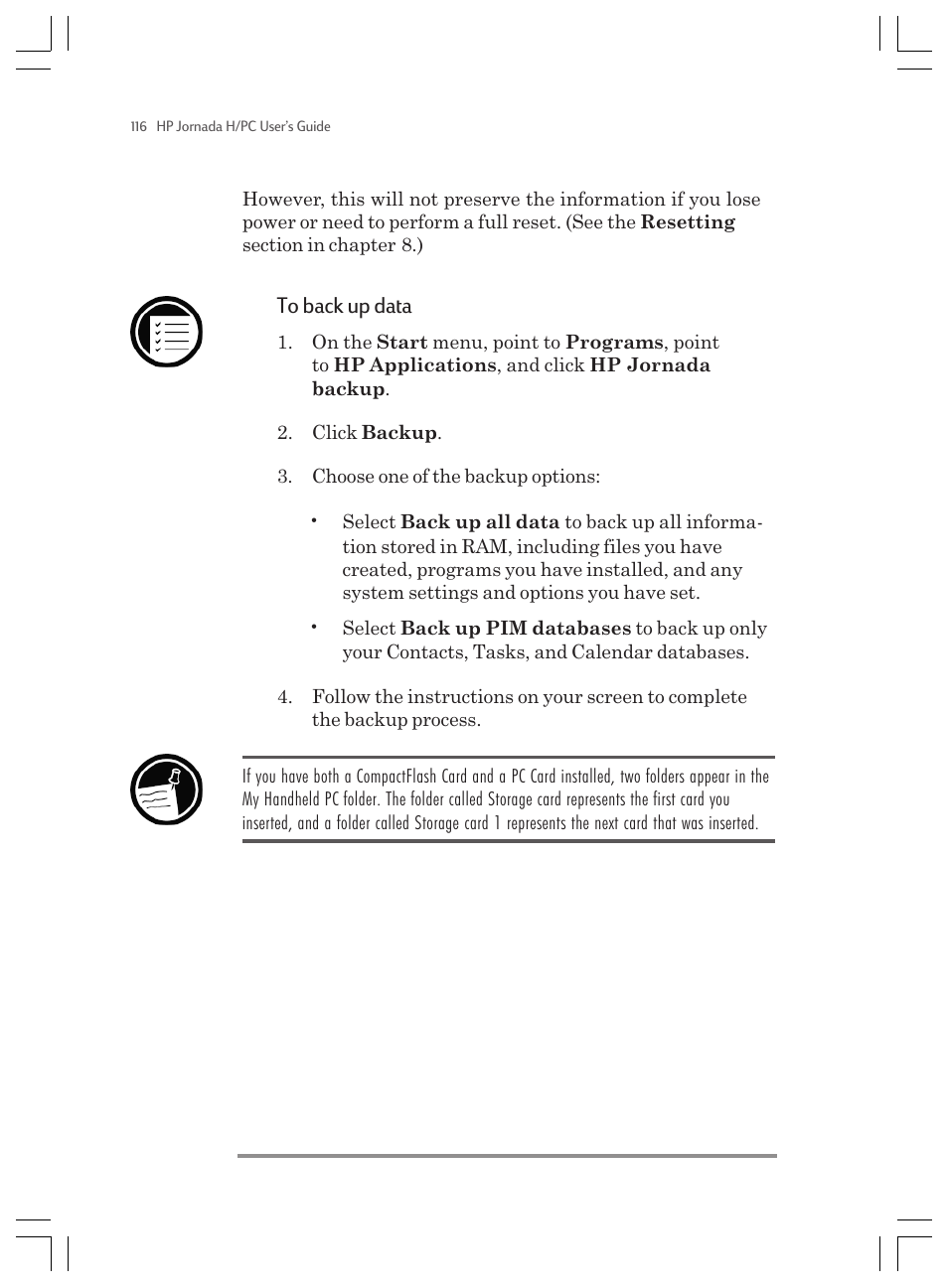 HP Jornada 820 User Manual | Page 120 / 178