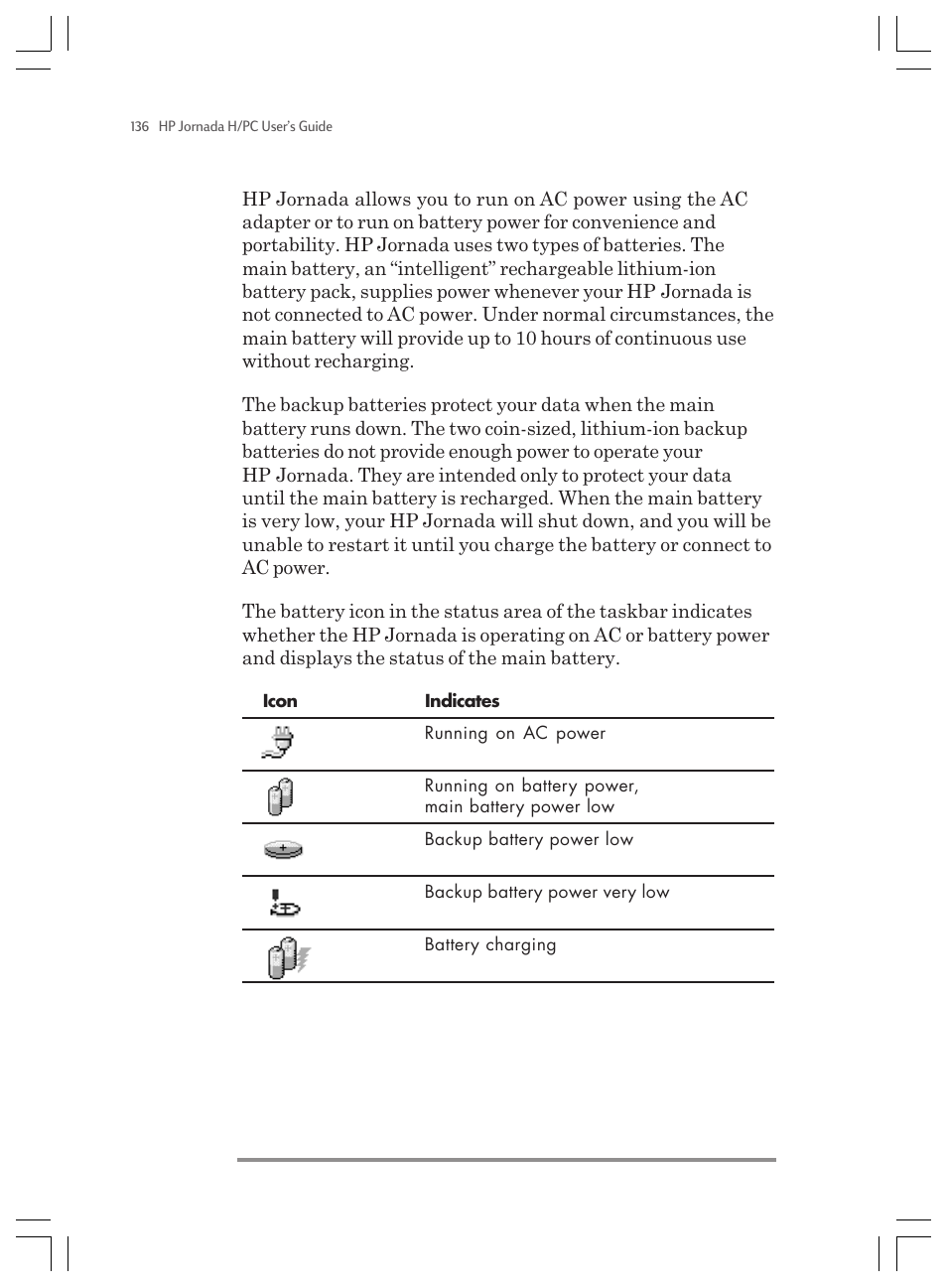 HP Jornada 820 User Manual | Page 140 / 178