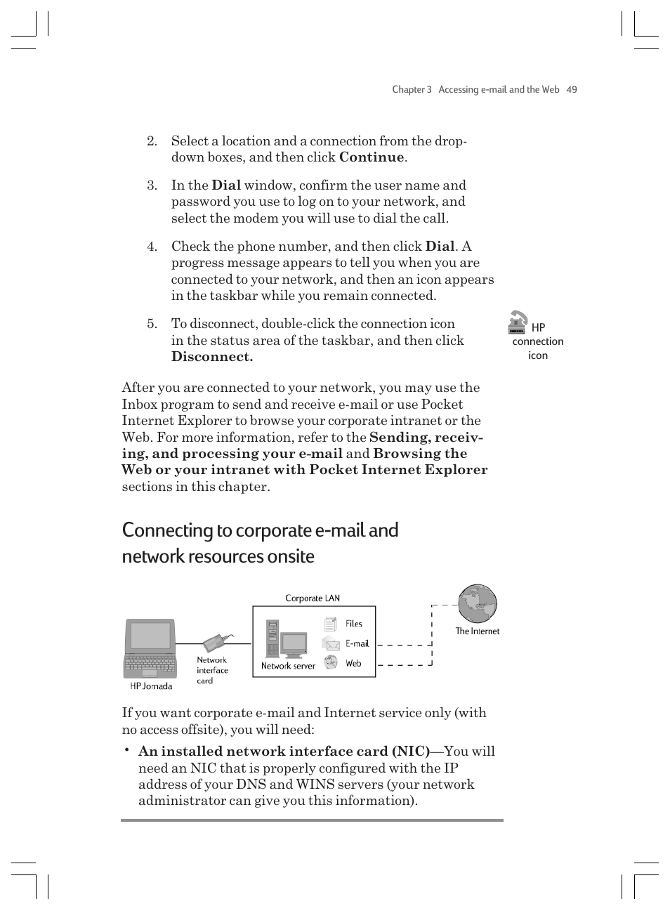 HP Jornada 820 User Manual | Page 53 / 178
