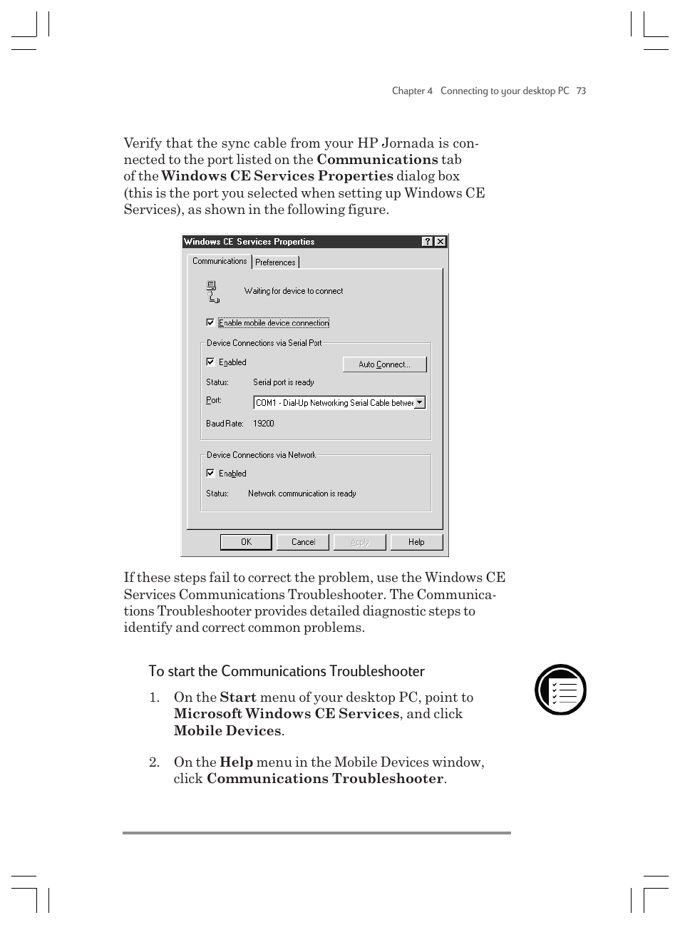 HP Jornada 820 User Manual | Page 77 / 178