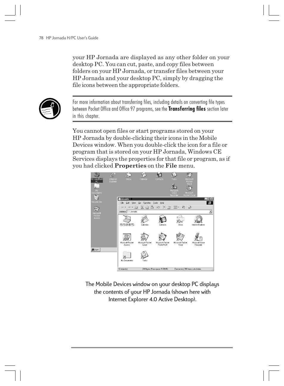 HP Jornada 820 User Manual | Page 82 / 178