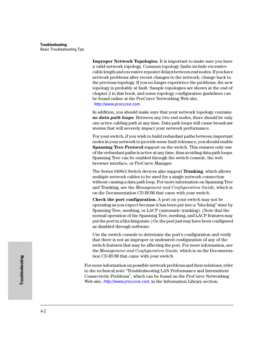HP 6400CL User Manual | Page 50 / 84