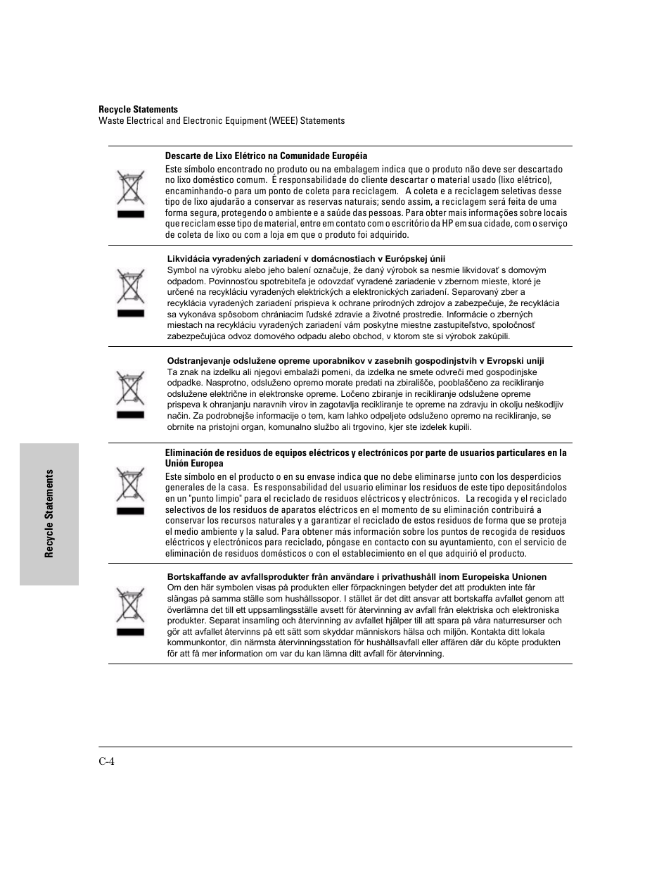 HP 6400CL User Manual | Page 76 / 84