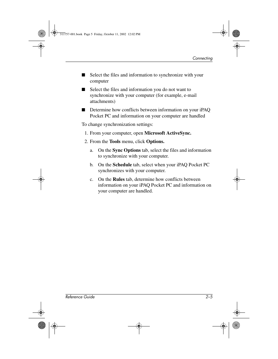 HP iPAQ h1910 User Manual | Page 42 / 105