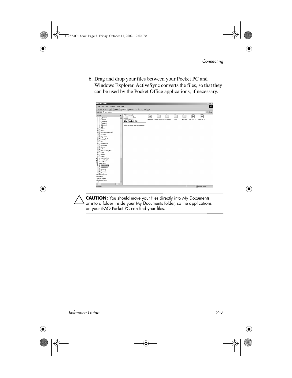 Install applications on your ipaq pocket pc | HP iPAQ h1910 User Manual | Page 44 / 105