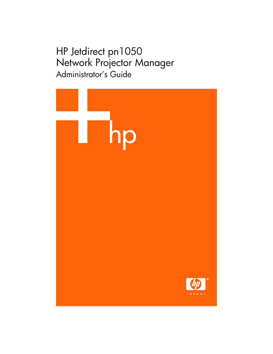 HP PN1050 User Manual | 101 pages