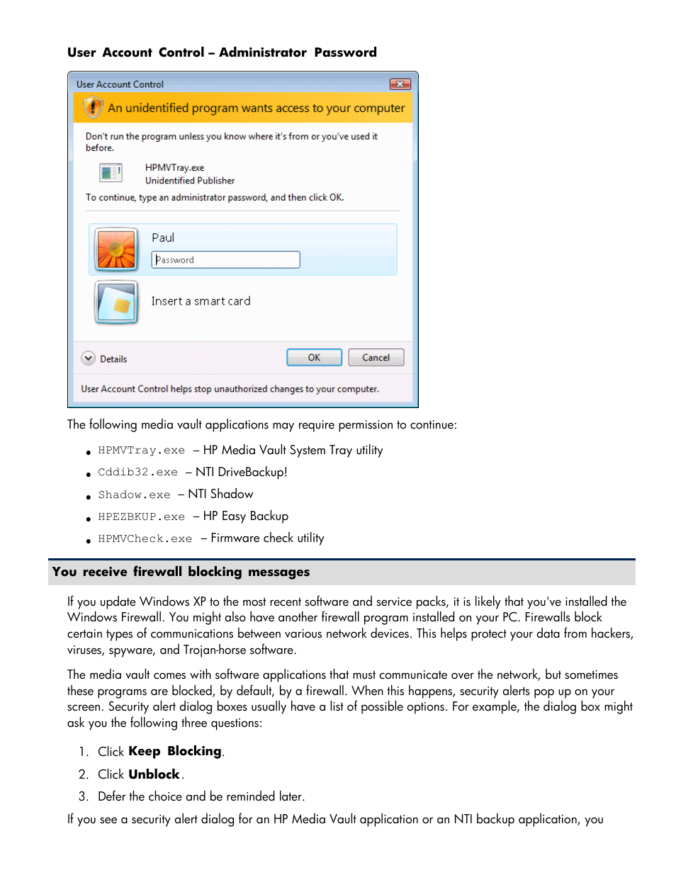 HP Media Vault User Manual | Page 111 / 142