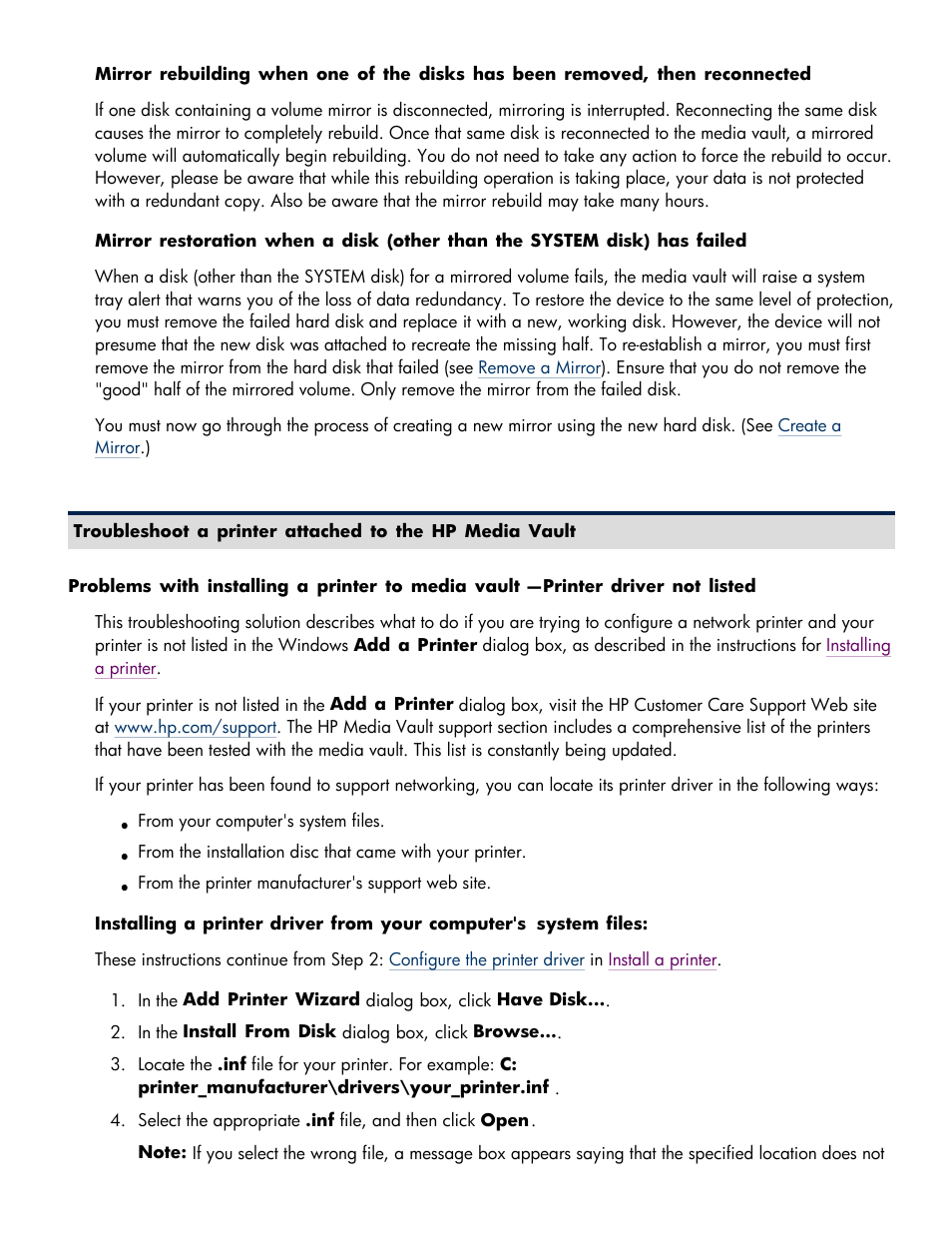 HP Media Vault User Manual | Page 114 / 142